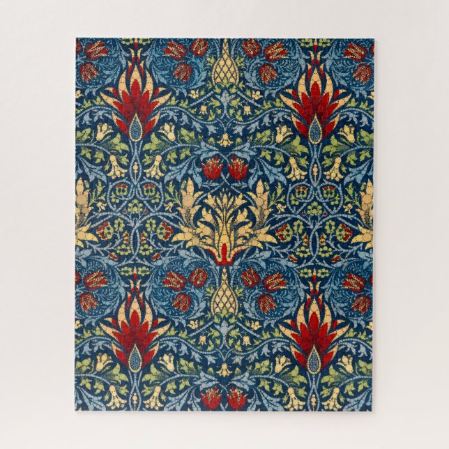 Puzzle Snakeshead, points d'infini par William Morris (Vertical)