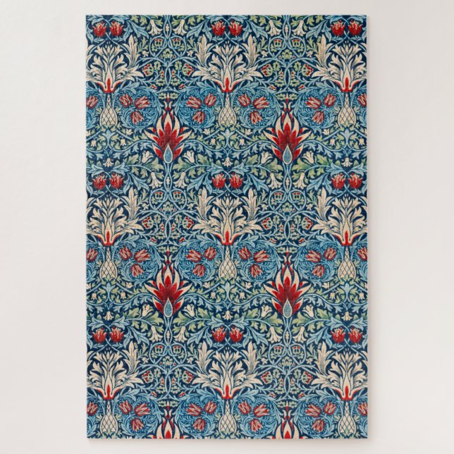 Puzzle Snakeshead, William Morris (Vertical)