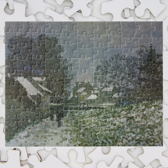 Puzzle Snow at Argenteuil par Claude Monet (Créateur téléchargé)
