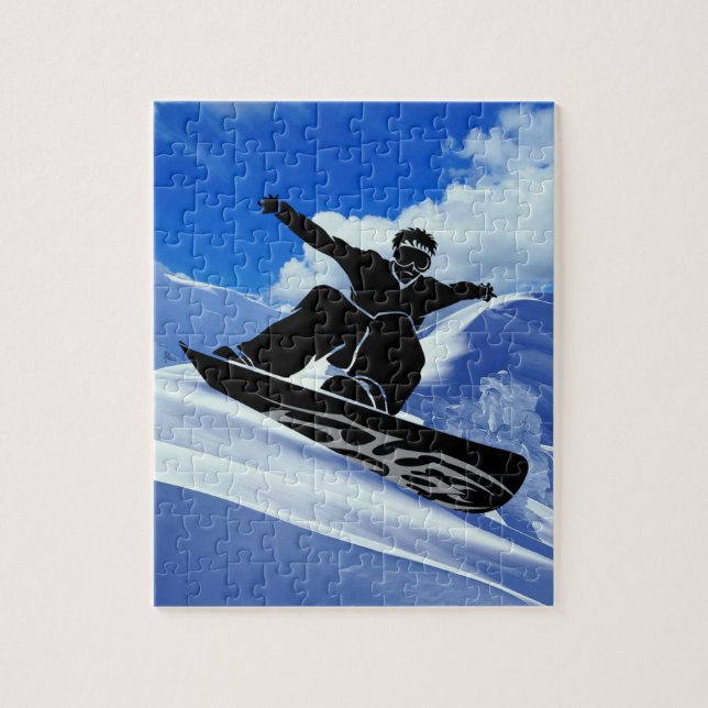 Puzzle snowboardeur (Vertical)