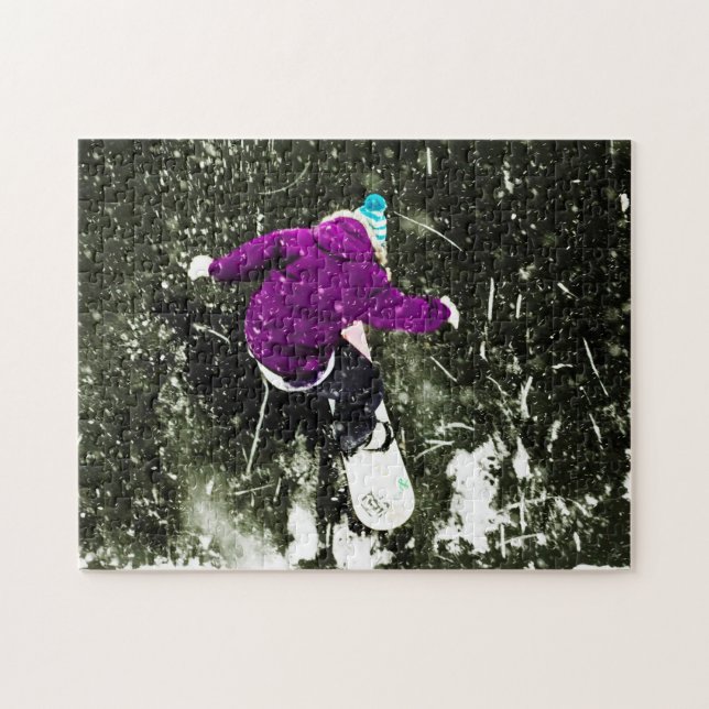 Puzzle Snowboardeur (Horizontal)
