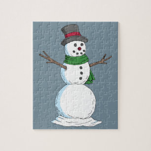 Puzzle Snowman