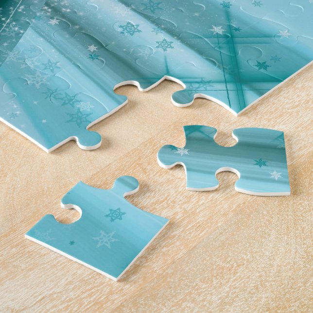 Puzzle Snowmobiling sur le Rev glacial de traînées (Côté)