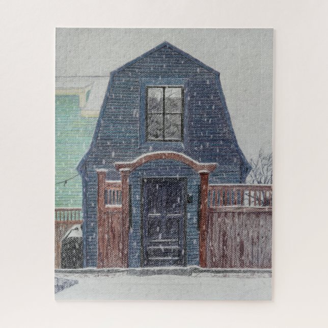 Puzzle Snowy Day  (Vertical)