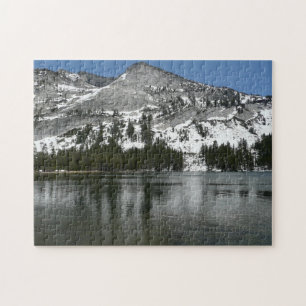 Puzzle Snowy Tenaya Lake Yosemite National Park Photo