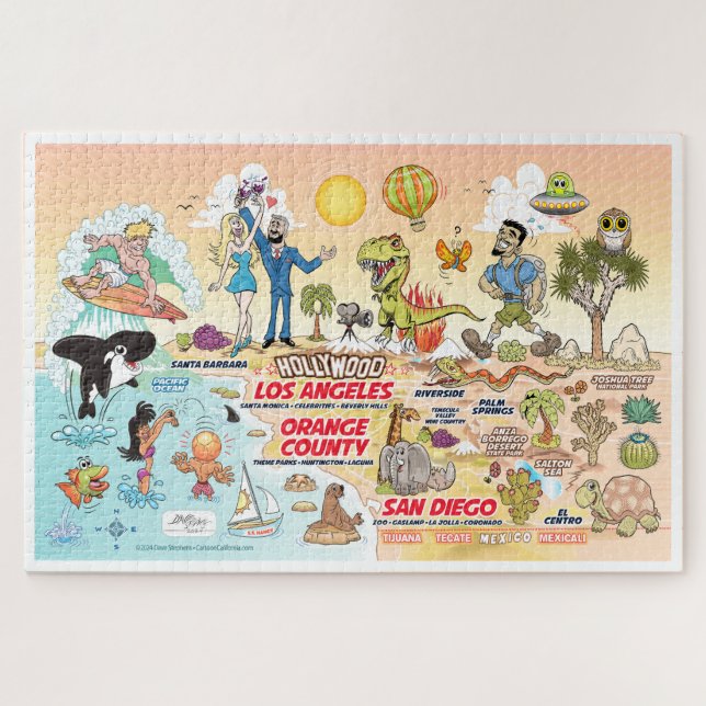 Puzzle SoCal (Horizontal)