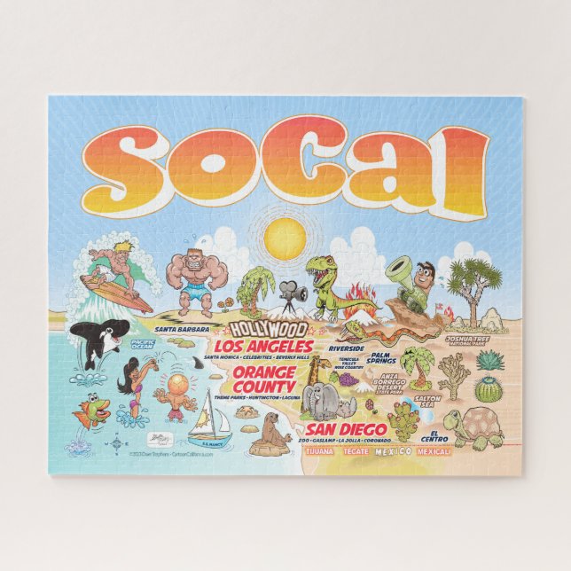 Puzzle SoCal (Horizontal)