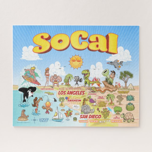 Puzzle SoCal (Horizontal)