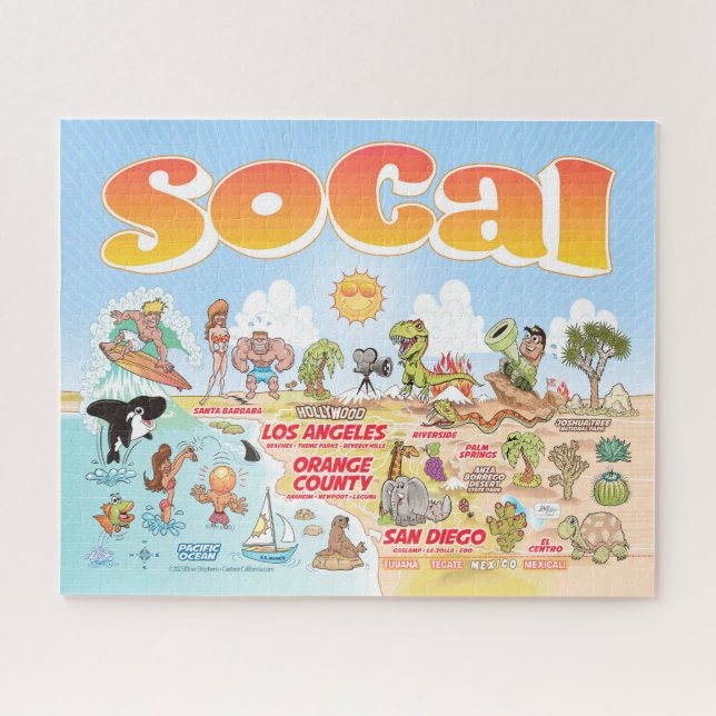 Puzzle SoCal (Horizontal)