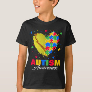 Puzzle Softbyll Ll Heart Autism Awareness Autistic T-Shirt