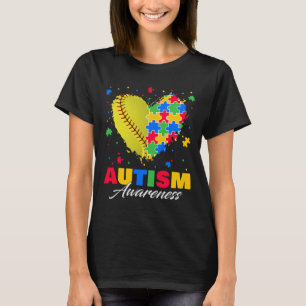 Puzzle Softbyll Ll Heart Autism Awareness Autistic T-Shirt