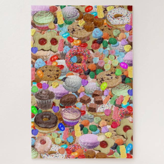 Puzzle Soins sucrés (Vertical)