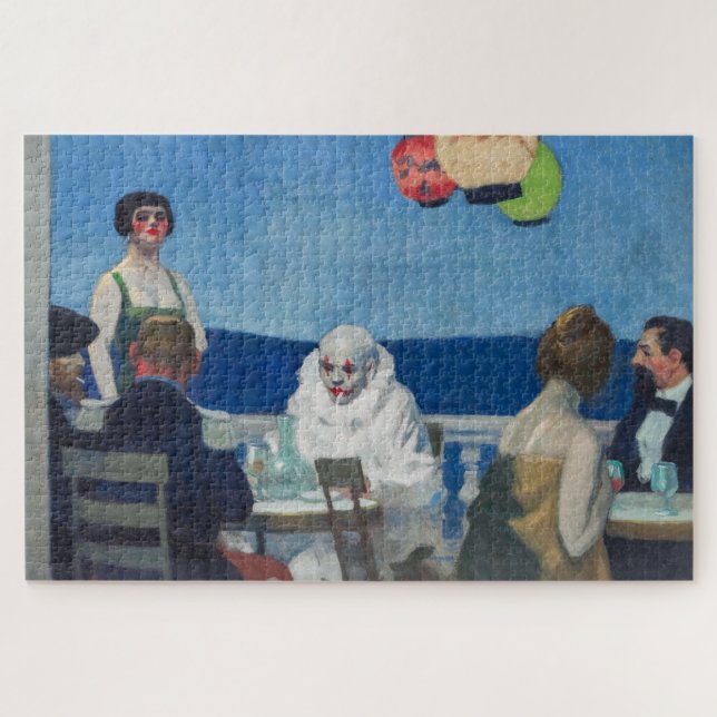 Puzzle Soir Bleu | Edward Hopper | (Horizontal)
