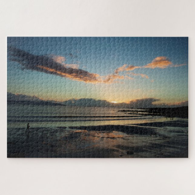 Puzzle Soirée, Argent Strand (Horizontal)