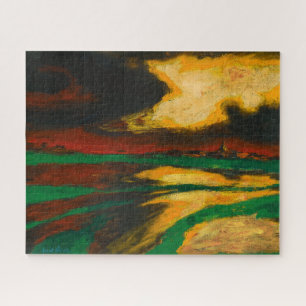 Puzzle Soirée d'automne   Emil Nolde  