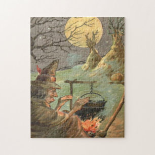 Puzzle Soirée de Pleine lune de la sorcière Cauldron