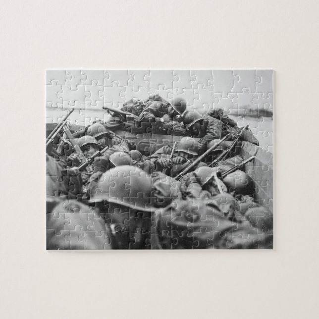 Puzzle Soldats alliés de la deuxième guerre mondiale (Horizontal)
