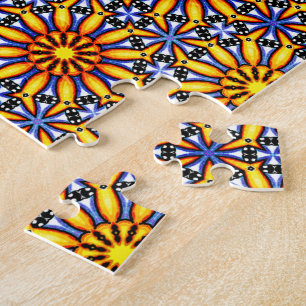 Puzzle Soleil céleste Mandala