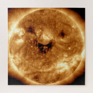 Puzzle Soleil souriant de l'Observatoire Solaire de la NA
