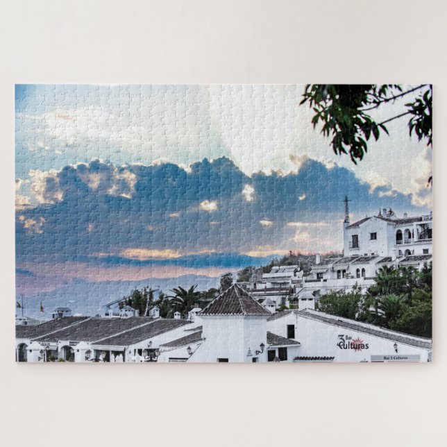 Puzzle Soleil sur Frigiliana, Espagne (Horizontal)