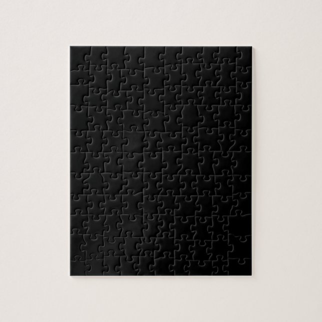 Puzzle SOLIDE NOIR (couleur totale, mec !) ~ (Vertical)