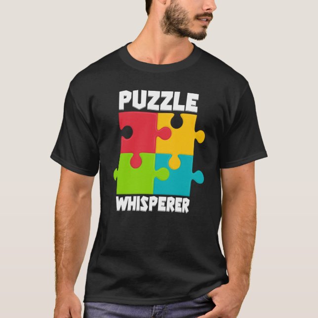 Puzzle Solving Puzzles Hobby Crossword   7 T-Shirt (Front)