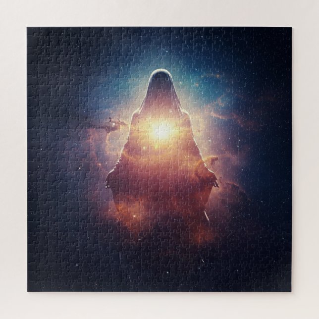 Puzzle Sombre mystérieux surlord dans l'univers profond (Vertical)