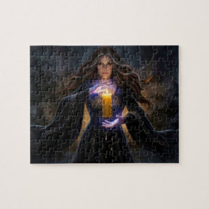 Puzzle Sorcière de la bougie magique