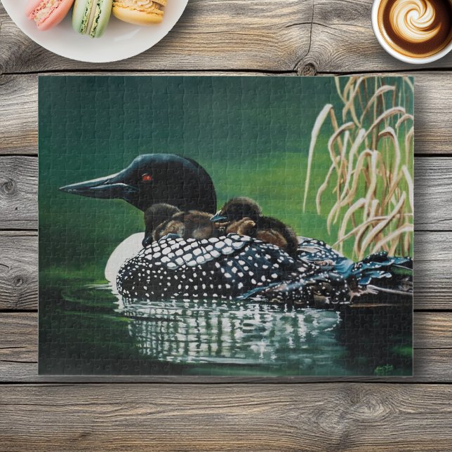Puzzle Sortie de la famille Loon (Créateur téléchargé)
