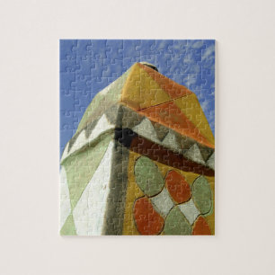 Puzzle Soudan, Nord (Nubie), Toit décoré