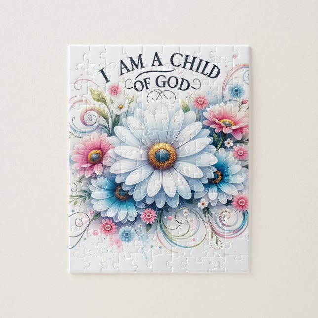 Puzzle source d'inspiration Bible chrétienne Verse (Vertical)