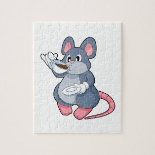 Puzzle Souris avec Café Cup