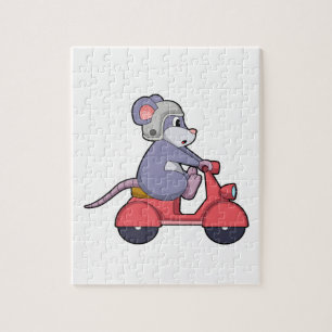 Puzzle Souris comme Biker avec Scooter.PNG