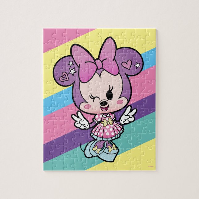 Puzzle Souris minnie Kawaii (Vertical)