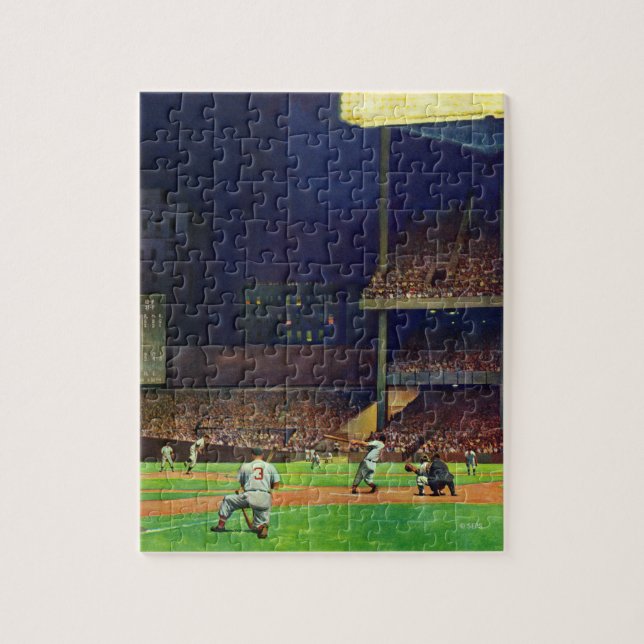 Puzzle Sous les lumières de John Falter (Vertical)