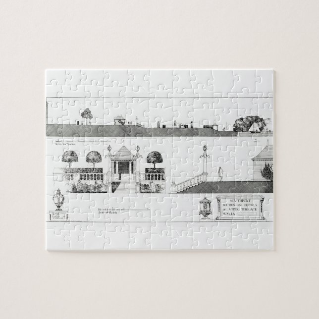 Puzzle Southport : Section et détails de terrasse (Horizontal)