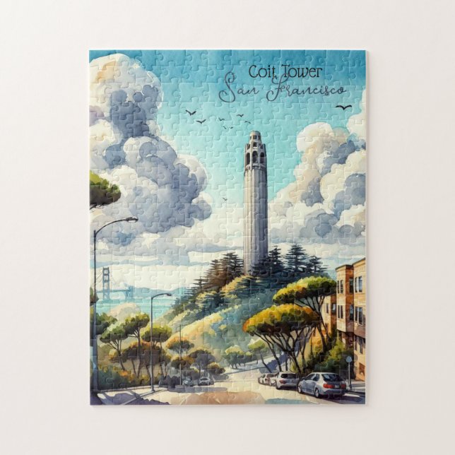 Puzzle Souvenir de San Francisco (Vertical)