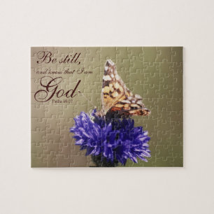 Puzzle Soyez toujours fleur de papillon de 46:10 de