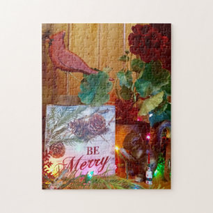 Puzzle Soyez un joyeux casse-tête cardinal