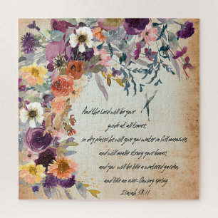 Puzzle Soyez votre guide, mélange floral d'automne