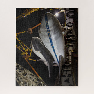 Puzzle Space Shuttle Enterprise au-dessus de 747