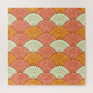 Puzzle Spectacle de coquilles : Motifs de la mer Abstrait