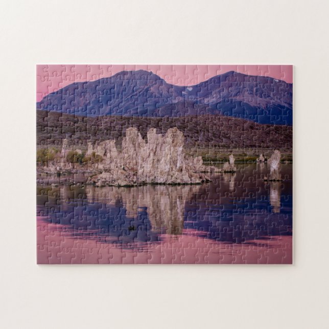 Puzzle Spectaculaire Lac Mono Dans L'Ombre (Horizontal)