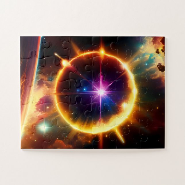 Puzzle Sphère Imaginaire astronomique Explosion univers a (Horizontal)
