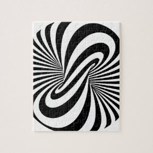 Puzzle Spirale de l'illusion optique 3D
