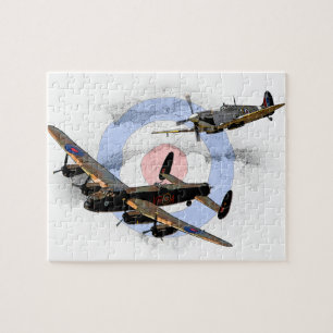 Puzzle Spitfire et Lancaster