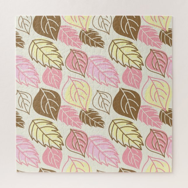 Puzzle Splendor d'automne : Motif sans feuille (Vertical)