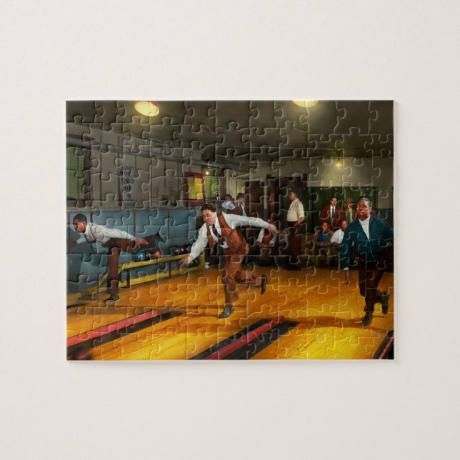 Puzzle Sport - Bowling - Une ligue de leur propre 1941 (Horizontal)