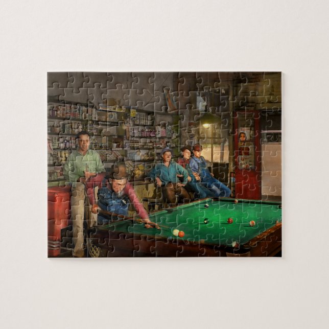 Puzzle Sport - piscine - la hâte 1941 de piscine (Horizontal)