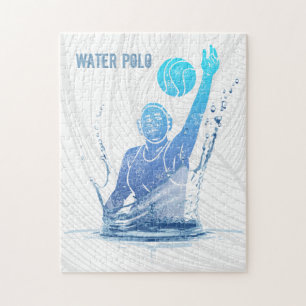 Puzzle Sports Nautiques Athlète Vintage Avec Balle